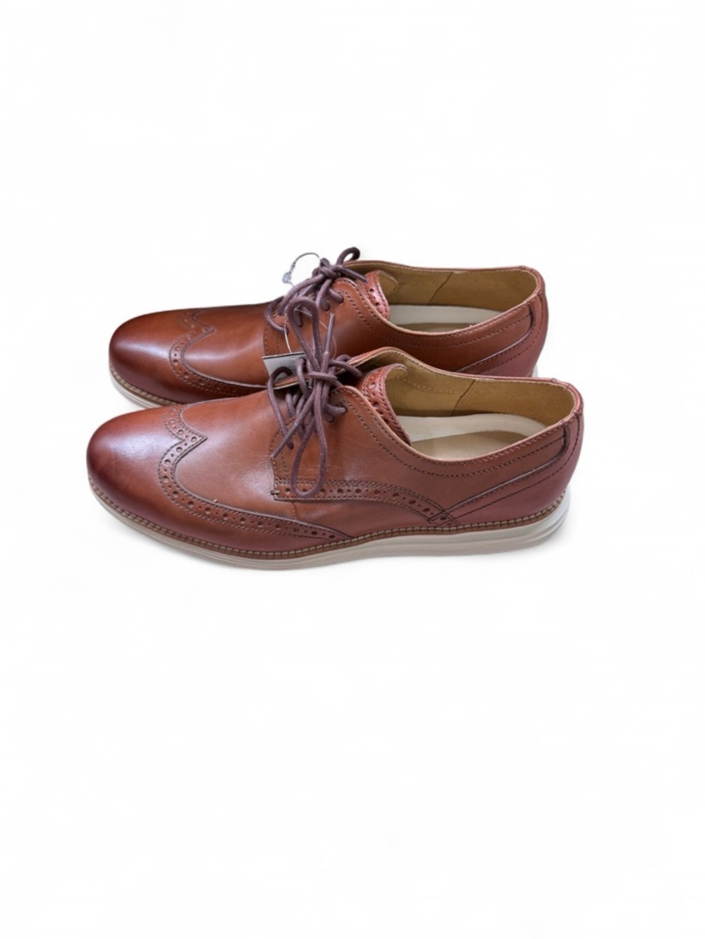 Cole Haan OriginalGrand Wingtip Oxford Woodbury Leather Graduation Shoes 8.5